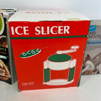 LOT 72: Kitchen Collection - Gadgets and Cookbooks