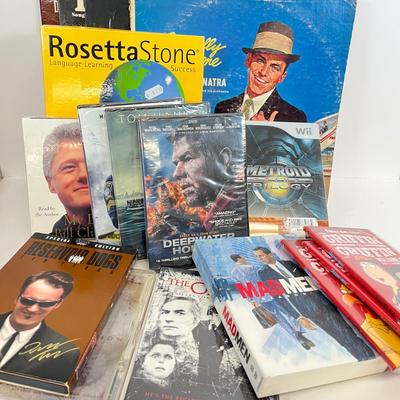 LOT 73: Physical Media Collection - Some Sealed - Records, DVDs and More