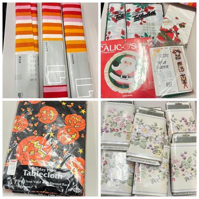 LOT 76: Fabric and Crafting Lot - Christmas, Halloween and More