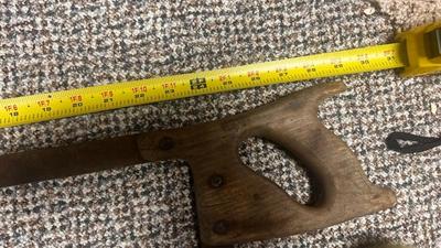 ANTIQUE MEAT SAWS HARRY DISSTON & SONS PHILADELPHIA AND CW SPEAR CINCINNATI