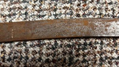 ANTIQUE MEAT SAWS HARRY DISSTON & SONS PHILADELPHIA AND CW SPEAR CINCINNATI