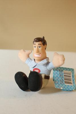 Sale Photo Thumbnail #33: Cartoon figurine with tag