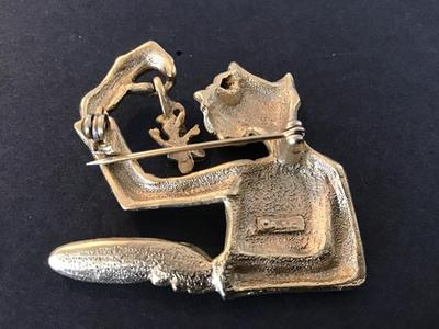 AJC Vintage Brooch. Signed