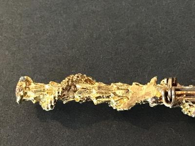 Scepter Rhinestone Vintage Brooch