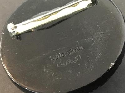 Carved Resign Clear Domed Dove Fig Leaf by Hotcakes