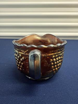 Northwood Amethyst Carnival Glass Creamer