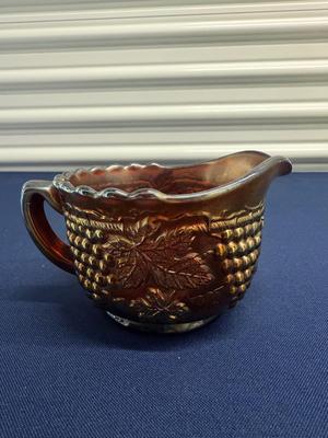 Northwood Amethyst Carnival Glass Creamer