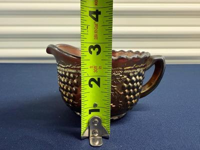 Northwood Amethyst Carnival Glass Creamer