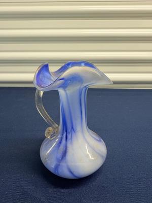 Vintage glass pitcher
