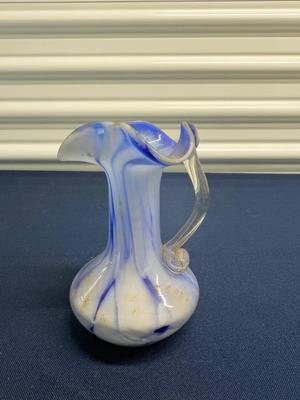 Vintage glass pitcher