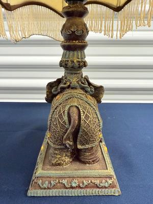 Vintage Resign Elephant lamp