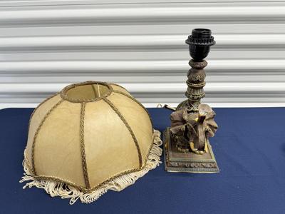 Vintage Resign Elephant lamp