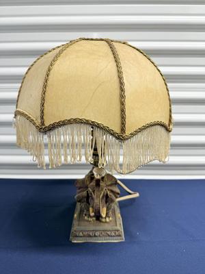 Vintage Resign Elephant lamp