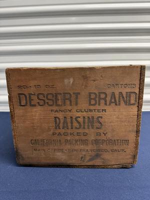 Vintage Calpak Wood fruit box