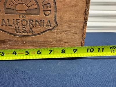 Vintage Calpak Wood fruit box