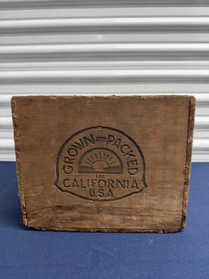 Vintage Calpak Wood fruit box
