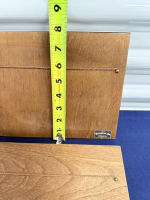 Vintage Mid-Century Pyraglass Wall Art Prints – European Market & Harbor Scenes (Lot)