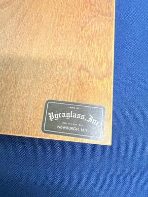 Vintage Mid-Century Pyraglass Wall Art Prints – European Market & Harbor Scenes (Lot)