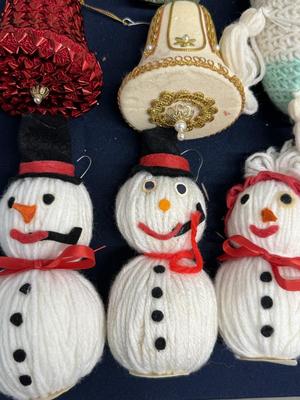 Vintage Christmas Ornaments- Lot 3
