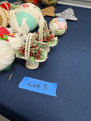 Vintage Christmas Ornaments- Lot 3