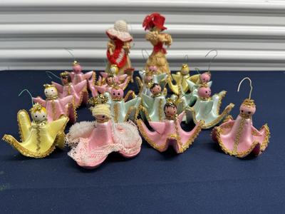 Vintage Christmas ornaments- Lot 7