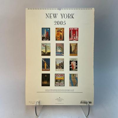 592 Cavallini & Co. 2005 New York Wall Calender