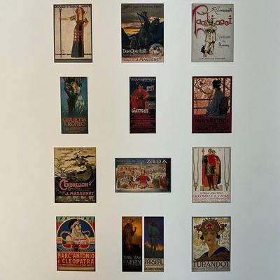 598 Cavallini & Co. 2006 Opera Posters Wall Calender