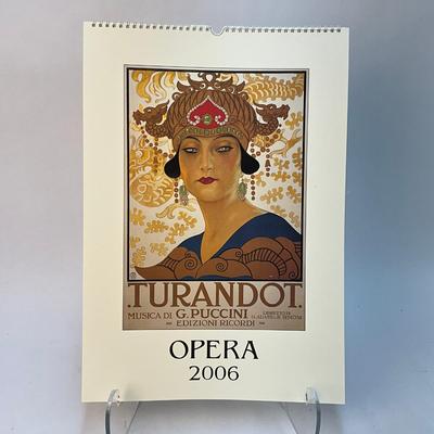 598 Cavallini & Co. 2006 Opera Posters Wall Calender