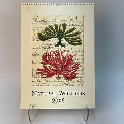 599 Cavallini & Co. 2008 Natural Wonders Posters Wall Calender