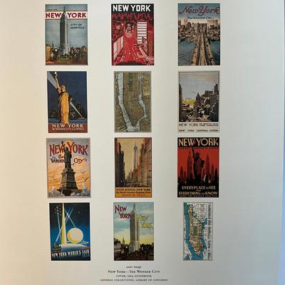 602 Cavallini & Co. 2007 New York Wall Calender