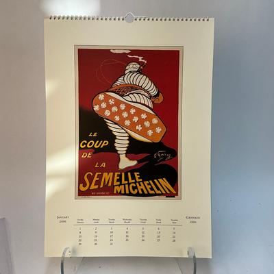 608 Cavallini & Co. 2006 VIntage Posters Wall Calender