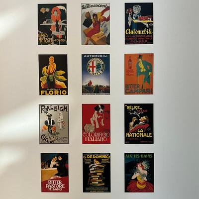 609 Cavallini & Co. 2005 Vintage Posters Wall Calender