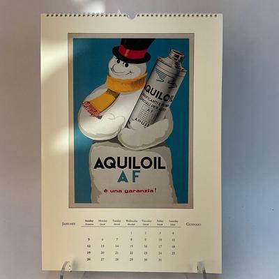 610 Cavallini & Co. 2003 Vintage Posters Wall Calender