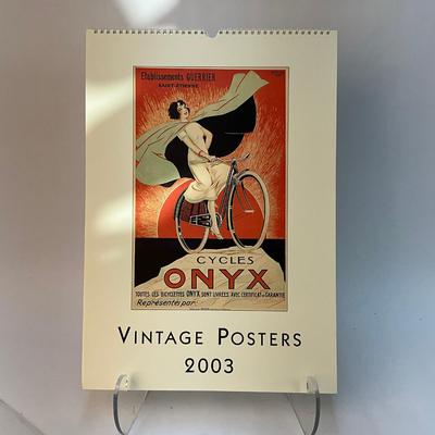 610 Cavallini & Co. 2003 Vintage Posters Wall Calender