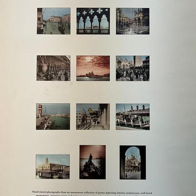 623 Cavallini & Co. 2003 Vintage Venice Photographs Wall Calender