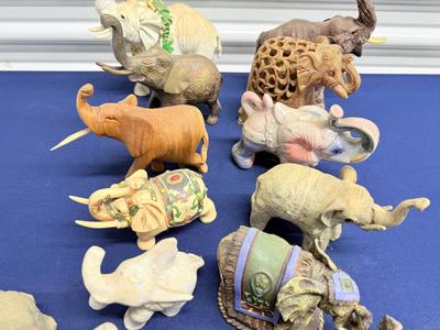Mixed Elephant figurines - Lot 1