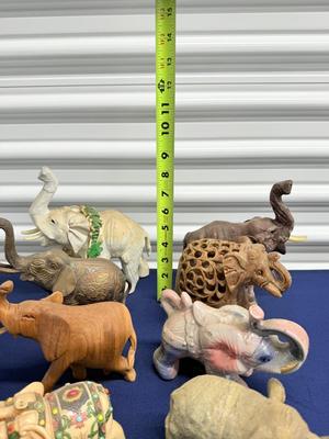Mixed Elephant figurines - Lot 1