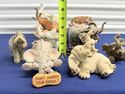 Mixed Elephant figurines - Lot 1