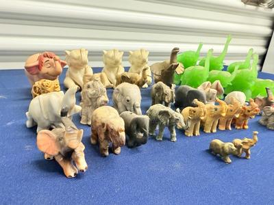 Elephant Figurines - Lot 5