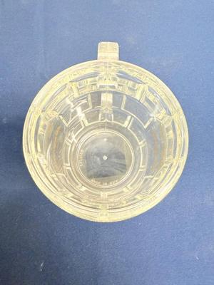 Snap On Clear Barrel Mug Plastic Cup