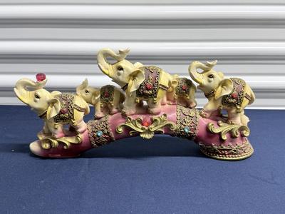 Home Decor Resin Elephants