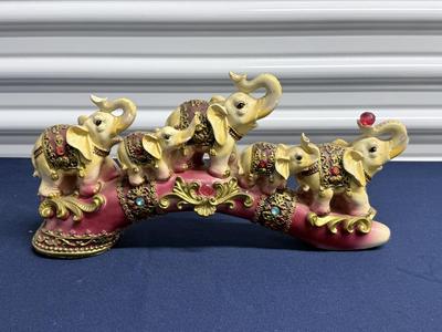 Home Decor Resin Elephants