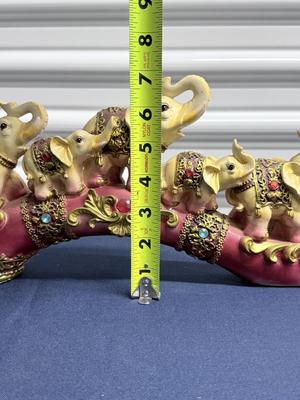 Home Decor Resin Elephants
