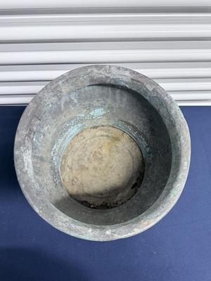 Large Copper Coal Bin/Planter