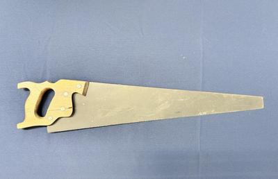 Vintage Hand Painted Saw