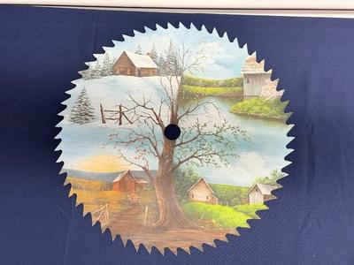 20” Hand Painted Saw
