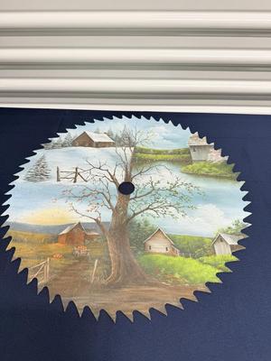 20” Hand Painted Saw