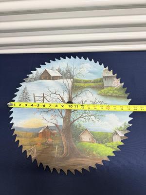20” Hand Painted Saw