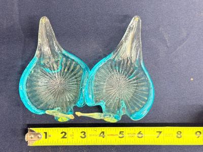 MCM Kissing Swans Trinket Dish