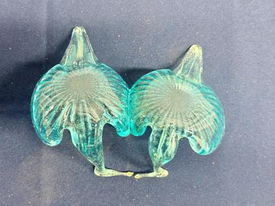 MCM Kissing Swans Trinket Dish